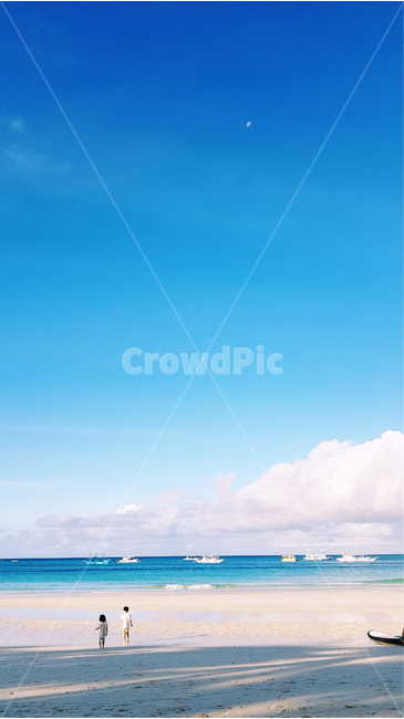 바다,해변,보라카이,하늘,파랑,모래,흰구름,에메랄드,풍경,sea,sky,blue,sand,Boracay,beach,자연,풍경,nature,landscape,해변,바다,beach,sea,사람,인물,인간,human,person,어린이,어린아이,child,children,kid,여행,휴가,traveling,vacation,trip,색깔,색상,색채,색감,color sense,color sensitivity,feeling of color,outdoors,옥외