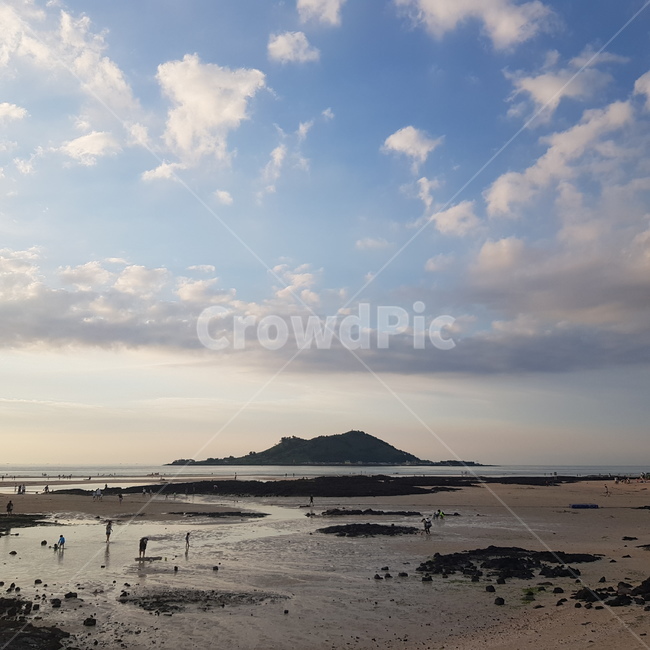 제주도,비양도,제주,하늘,배경,구름,섬,바다,금능해변,협재해변,자연,풍경,nature,landscape