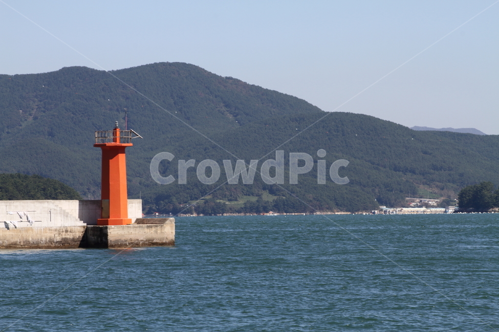 등대,바다,산,빨강,lighthouse,남해바다,등대,lighthouse