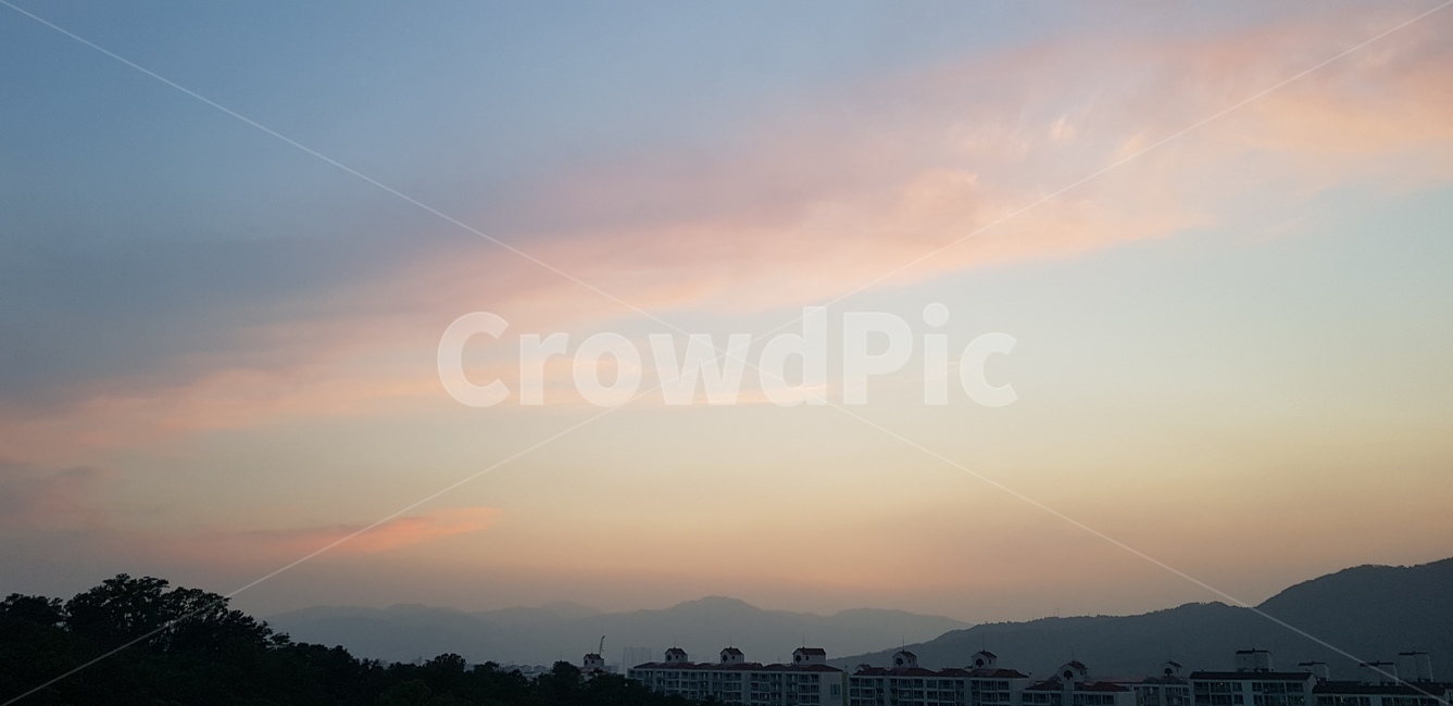 하늘,sky,노을,sunset,저녁,evening,야경,nightview,경치,view,자연,풍경,nature,landscape,outdoors,옥외