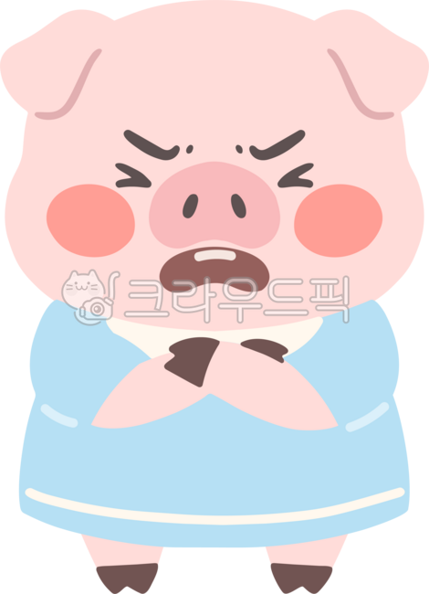 Pig,Pig character,Pig illustration,Baby pig,Angry pig,Angry character,Rage,Animal,Animal character,Annoyance,Angry expression,Emotion,Emotional expression,Emotion character