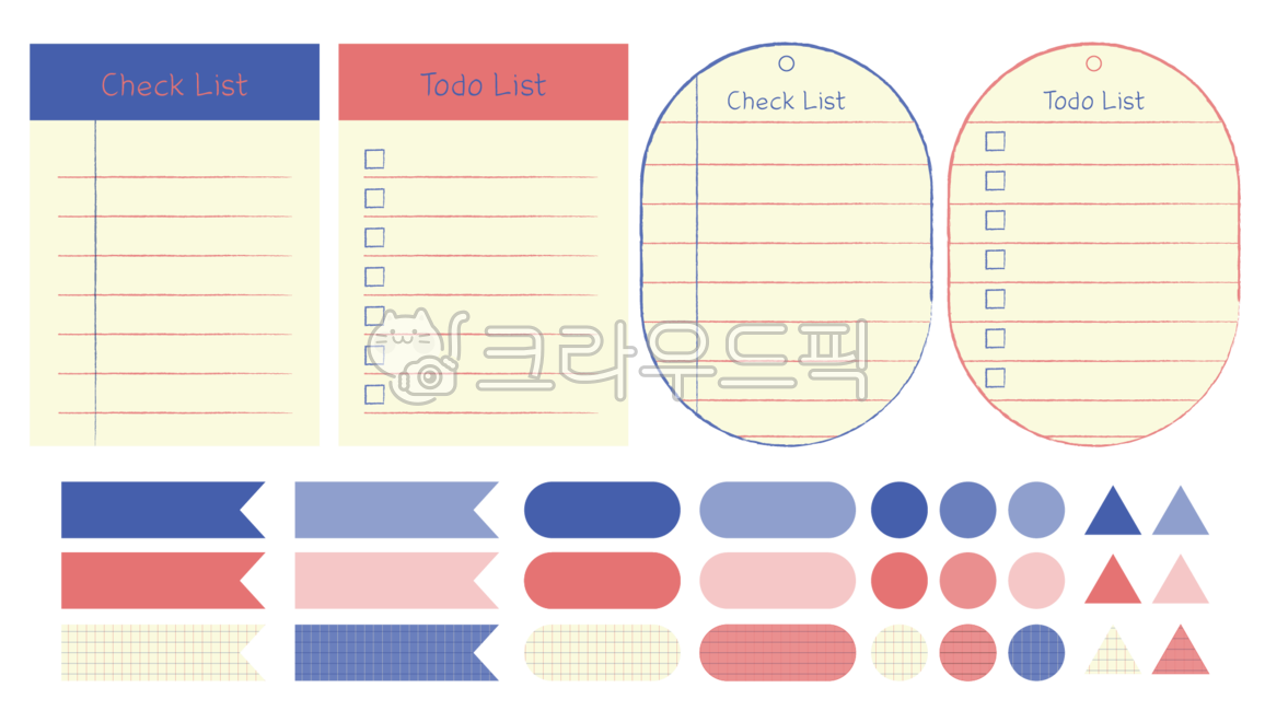 deco,masking tape,goodnote,adornment,Good Note,sticker,notepad,check list,memo,checklist,todolist,diary,bookmark,Dakku,Dakku Sticker,iPad,Rice cake note paper,Todo list