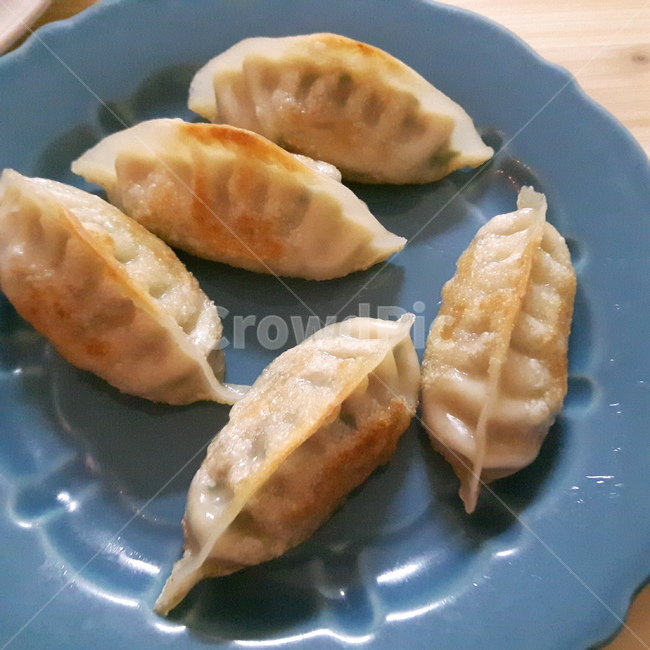 food,음식,간식,만두,군만두