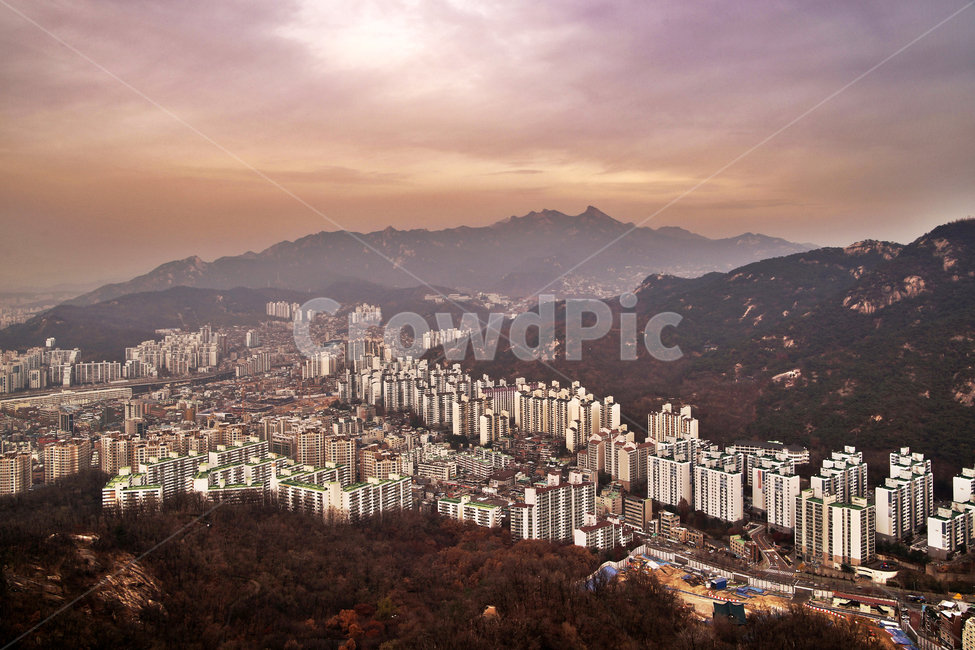 도심풍경,서대문,안산,서울,일몰,건물,홍제동,인왕산,도시,풍경,city,landscape,한국도시풍경,한국도시경관,korea cityscape