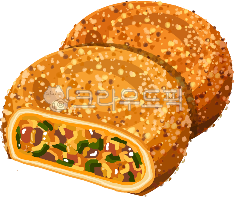 bread,snack,Japchae Croquette,Bakery menu,food,Croquette,Rest stop food,dessert,street food,Snacks,Vegetable Croquette,k food,kfood,snack bar