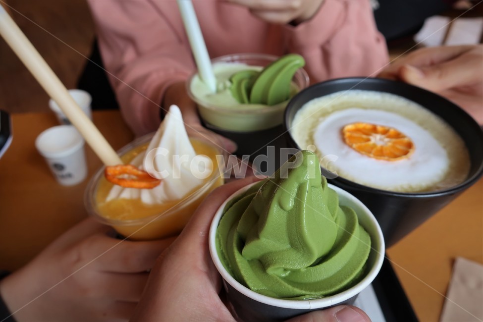 제주,녹차,소프트,아이스크림,그린티,디저트,간식,후식,음료,음료수,디저트,간식,후식,dessert,snack