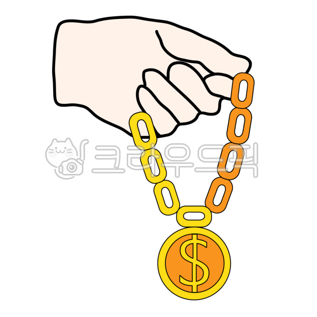 합격,합격목걸이,금목걸이,손,축합격,통과,손일러스트,힙합목걸이,합격일러스트,핸드
