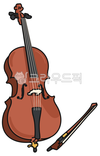 첼로,첼로그림,첼로일러스트,첼로악기,악기,악기그림,악기일러스트