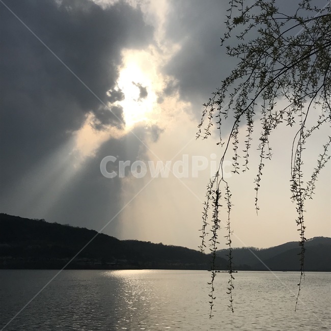 봄,노을,풍경,자연,감성,자연,풍경,nature,landscape,outdoors,옥외,water,물