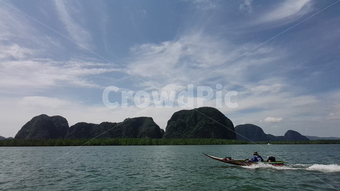 outdoors,옥외,nature,자연,sea,바다,ocean,대양,보우트,태국,조그만배
