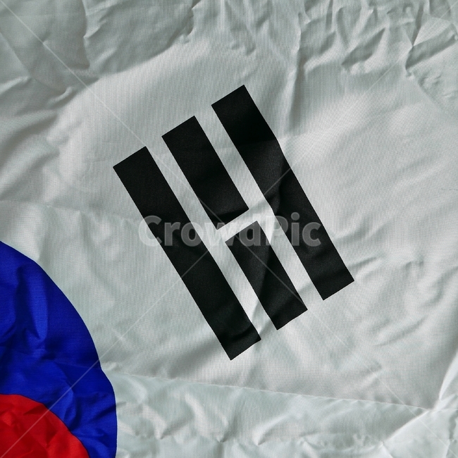 flag,gon,pattern,Taegeuk symbol,4 trigrams,lee,korea,crumpled,Four trigrams,Korean Flag,affix,persimmon,Geongongamri,Taegeuk,case