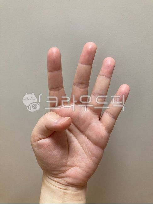 손,손가락,finger,사,네개,넷,four,4,신체일부,몸,body