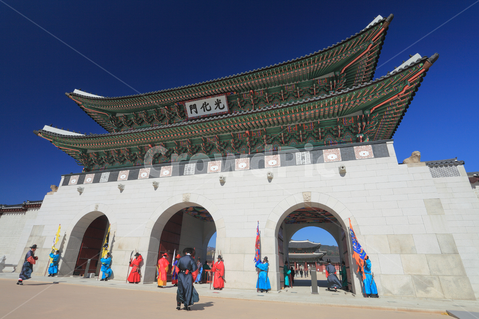 광화문, 경복궁, 수문장교대의식, 수문장, 교대, 사진,이미지,일러스트,캘리그라피 - 프리이미지작가