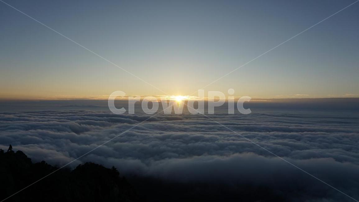 지리산,천왕봉,일출,운해,지리십경,자연,풍경,nature,landscape,outdoors,옥외,sky,하늘
