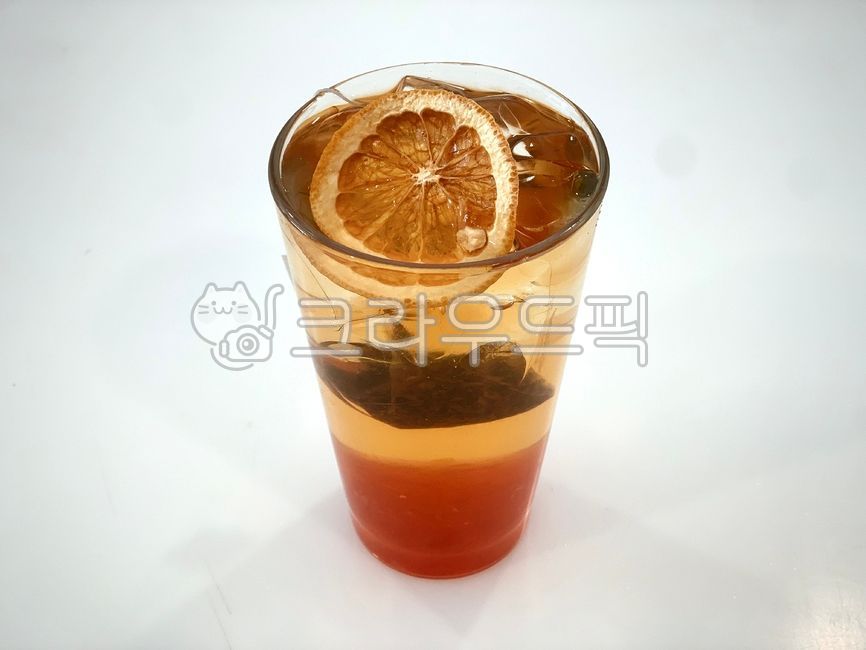 beverage, 음료, 자몽티, 허니자몽블랙티, 카페음료, 사진,이미지,일러스트,캘리그라피 - Stella Van작가