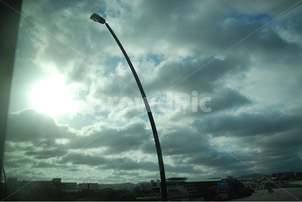 sky,lamppost,램프포스트,하늘,호주