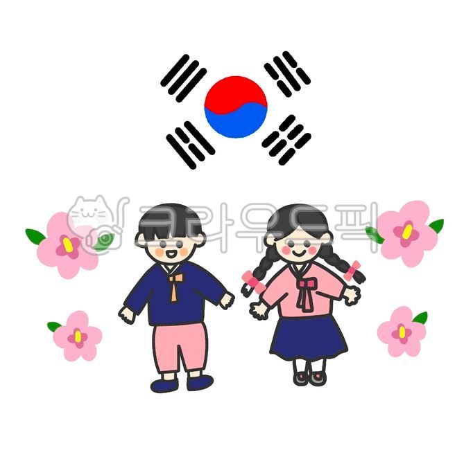person,사람,태극기,태극기일러스트,삼일절,광복절,한복,무궁화,국경일,국기,대한민국,호국보훈의달,캐릭터,일러스트