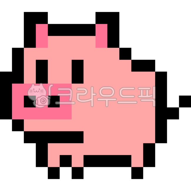 픽셀,픽셀아트,도트,pixel,pixelart,animal,동물,chinesezodiac,zodiac,symbol,돼지,돼지띠,pig,piglet,12지신,12간지,십이지신,띠