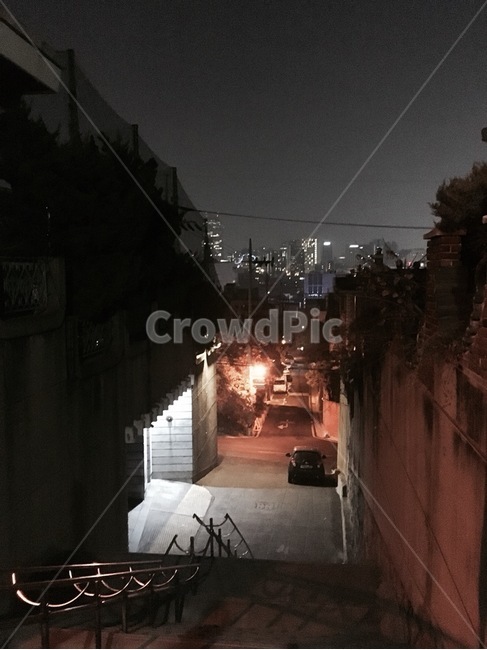 야경,가로등,산책,저녁,새벽,풍경,야경,밤,풍경,nightscape,night,landscape,도시,city,한국도시풍경,한국도시경관,korea cityscape,골목길,alley