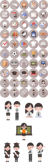 학교,종이비행기,계산기,지구본,여자,남자,캐릭터,교육,비즈니스,그래프,아이콘,플랫아이콘,교육,학교,공부,education,learning,study,school,그래픽,일러스트레이션,graphic,illustration,아이콘,icon