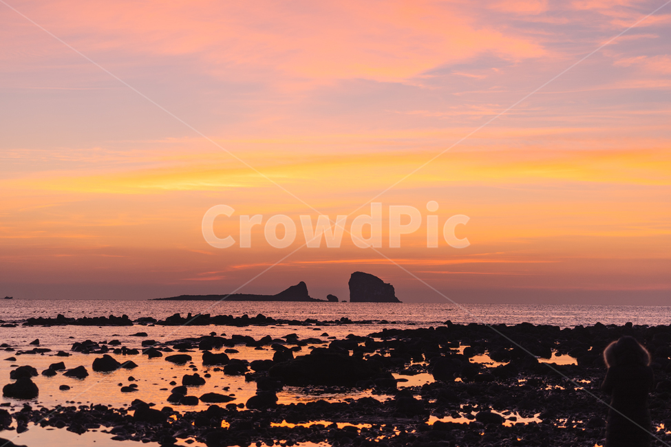 일출,nature,자연,outdoors,옥외,ocean,대양,sea,바다,sunrise,형제섬,제주,제주도,jeju