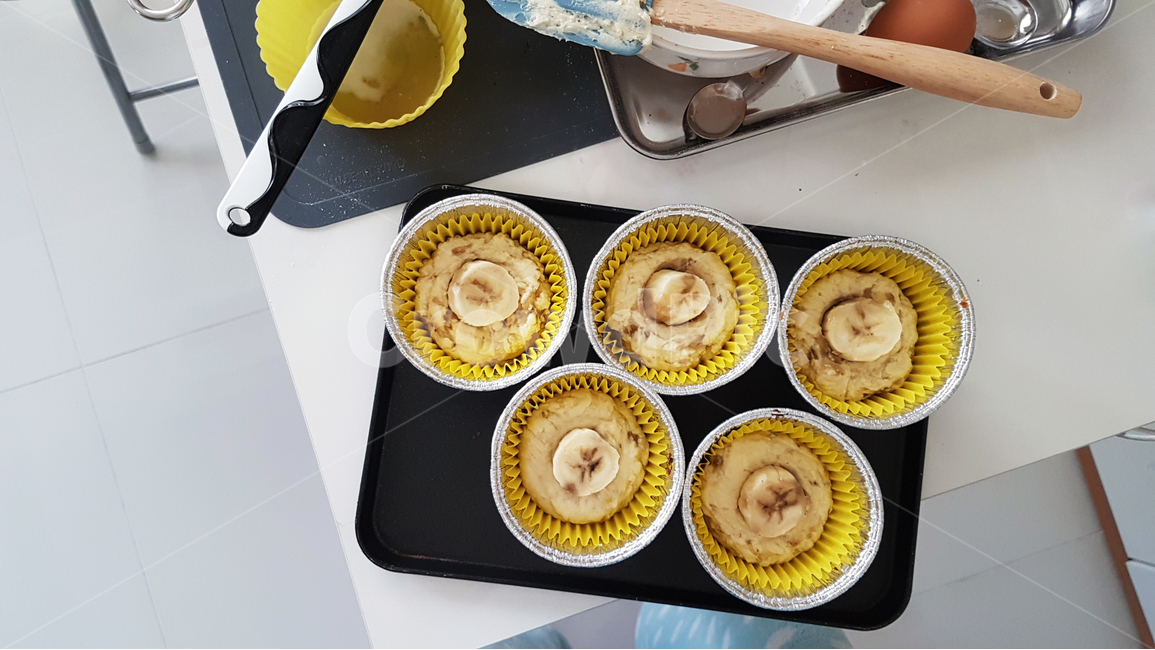 banana,bakery,oven,Bakery,baker,confectionery,muffin,food,home baking,baking,oven pan,Oven,layerpan,cooking,pan