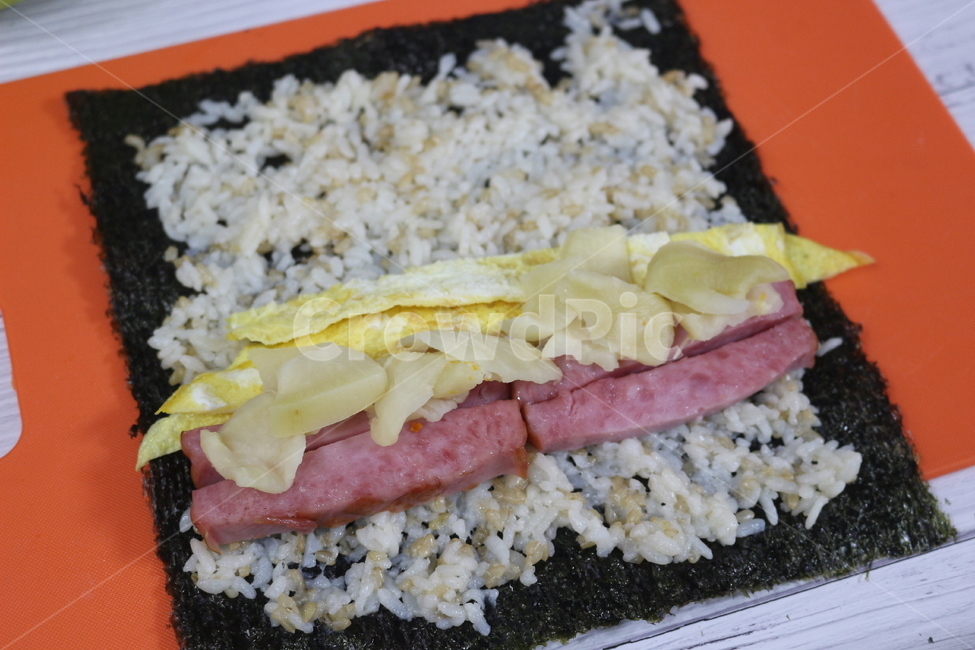 김밥,김밥재료,제주김만복,김밥요리,무절임김밥