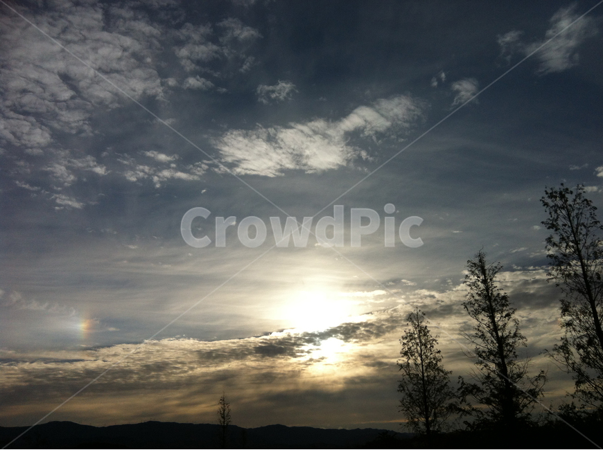노을,하늘,구름,나무,해,태양,cloud,sky,sunset,tree,sun,자연,풍경,nature,landscape,light,빛,flare,플레어,sunlight,햇빛