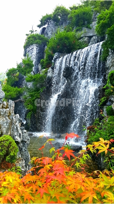 물,폭포,가을,단풍,돌,자연,풍경,nature,landscape,river,강,outdoors,옥외,water,waterfall