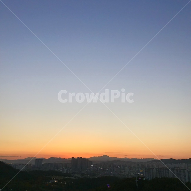 노을,감성,하늘,분위기,자연