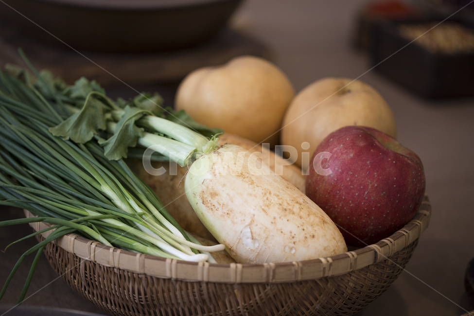 무우,쪽파,파,김장재료,식재료,사과,배,야채,채소,과일,음식,식재료,요리,food,cook,meal,dishes,food reserves,채소,야채,vegetables