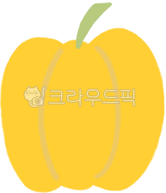 파프리카,파프리카일러스트,과채소,야채,채소,샐러드,샐러드일러스트,건강식,샐러드토핑,샐러드재료