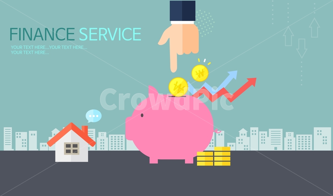 일러스트,배경,평면,이벤트,디자인배경,웹콘텐츠,플랫,플랫배경,금융,돼지저금통,저축,집,돈,화살표,그래픽,일러스트레이션,graphic,illustration