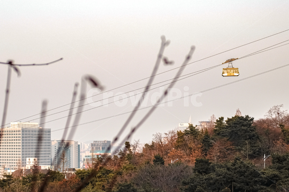 케이블카,남산,감성,감성사진,하늘