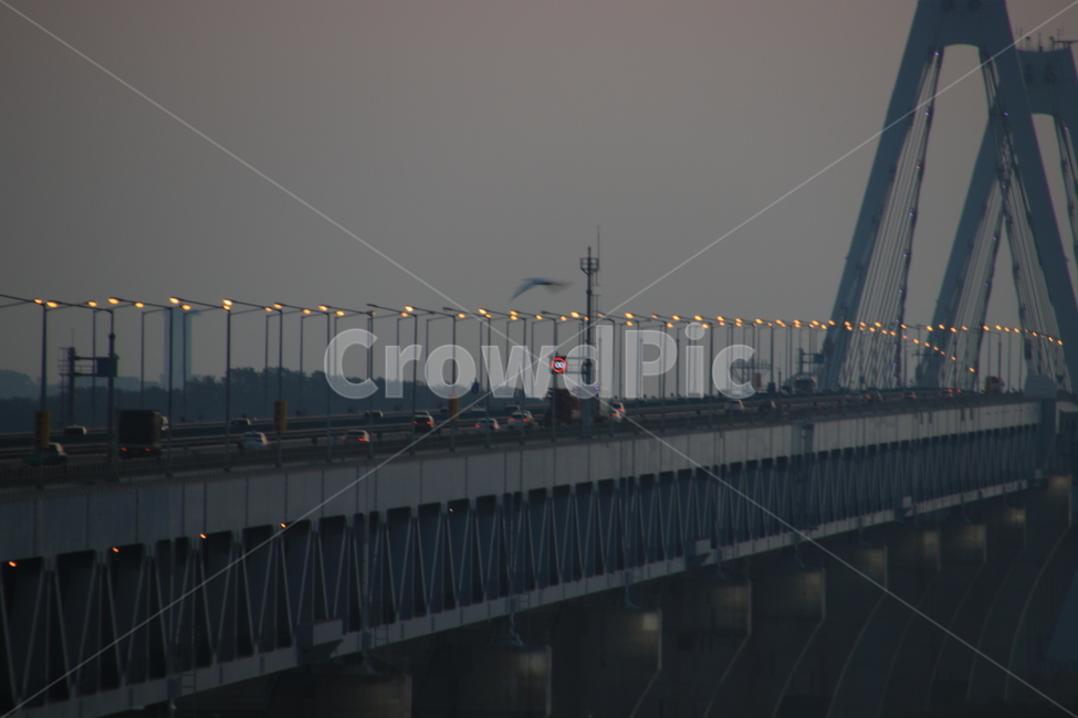 인천대교,다리,bridge,차,도로,조명