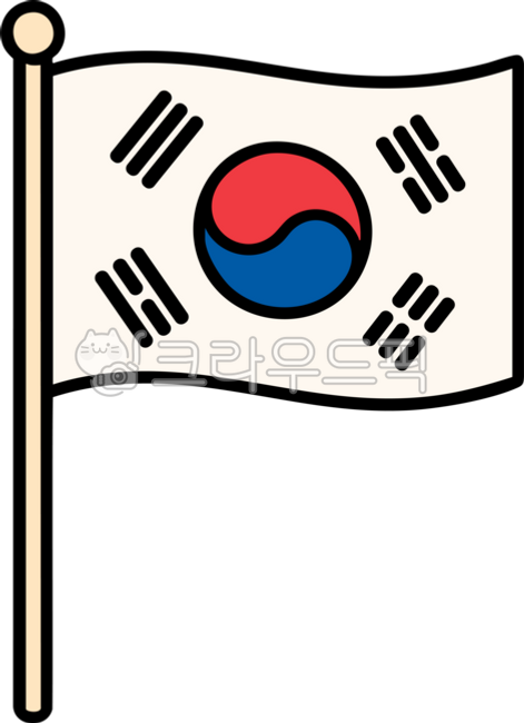 대한민국,상징,전통,한국,태극기,대한독립만세,광복절,삼일절,태극문양,현충일,국가보훈,일러스트