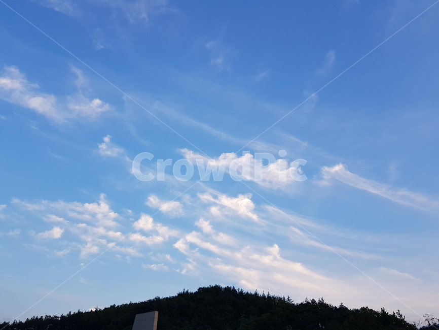 구름,하늘,특이한구름,파란하늘,sky,bluesky,흘림구름