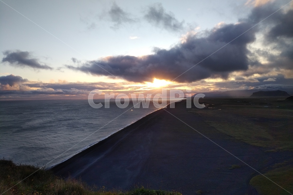 바다,하늘,노을,언덕,해변,sea,sky,sunset,hill,beach,fantastic
