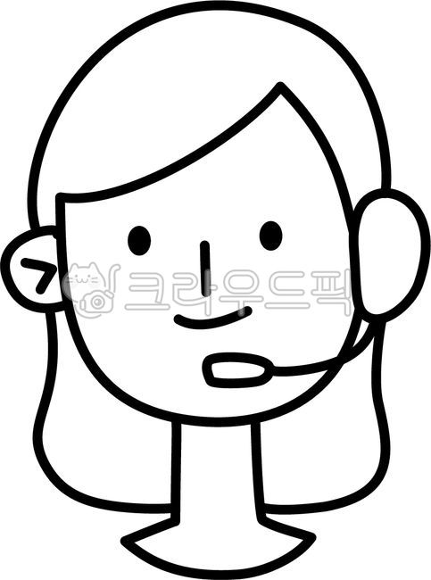 상담사, 상담원, 상담, 응대, 고객센터, 사진,이미지,일러스트,캘리그라피 - 푸키랩작가