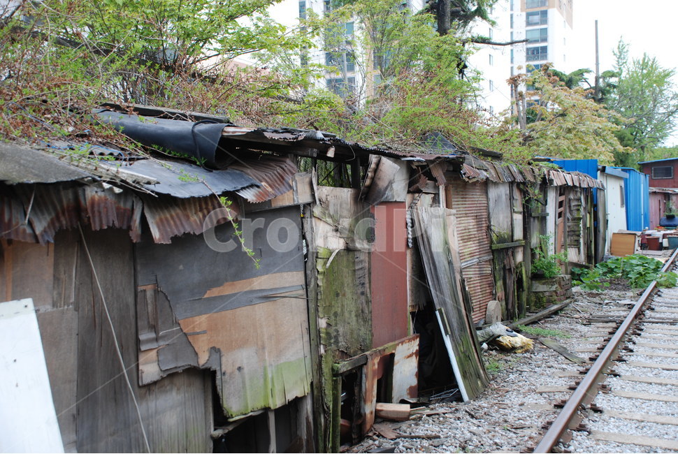 판자촌,골목,기찻길,풍경,군산,건축물,건물외관,exterior,building,structure,architecture,construction