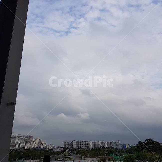 풍경,날씨,흐림,구름,전망