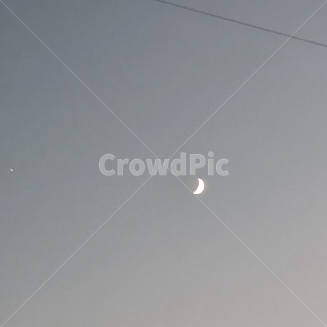 하늘,달,자연,구름,moon,초승달,nature,tree,sky,야경,밤,풍경,nightscape,night,landscape