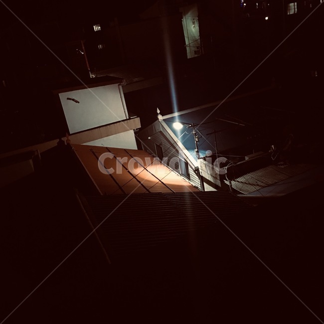 감성,새벽,가로등,시골,밤