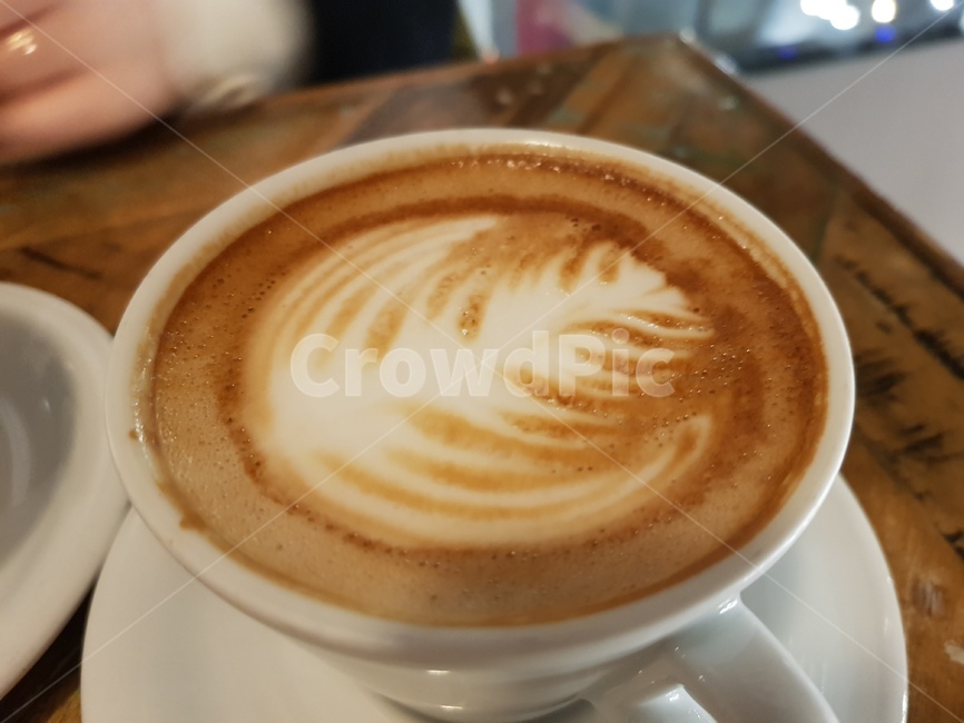 바리스타,립무늬,식물문양,cup,컵,beverage,drink,카푸치노,라떼,coffeecup