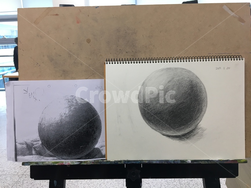 구체,sphere,공,그림,그리기,드로잉,스케치,미술