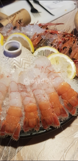 딱새우,회,딱새우회,안주,생새우,이자까야