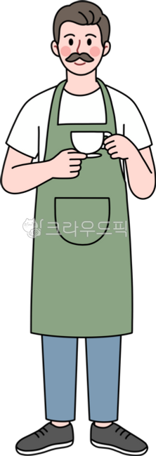앞치마,남자,커피,커피잔,바리스타,음료,카페,에스프레소,라떼,커피만드는사람,카페직원,카페문화,커피타임,커피활동,픽업안내,아르바이트,카페스탭,카페근무,근무,커피숍,아메리카노,알바생,직원,티타임,따뜻한커피