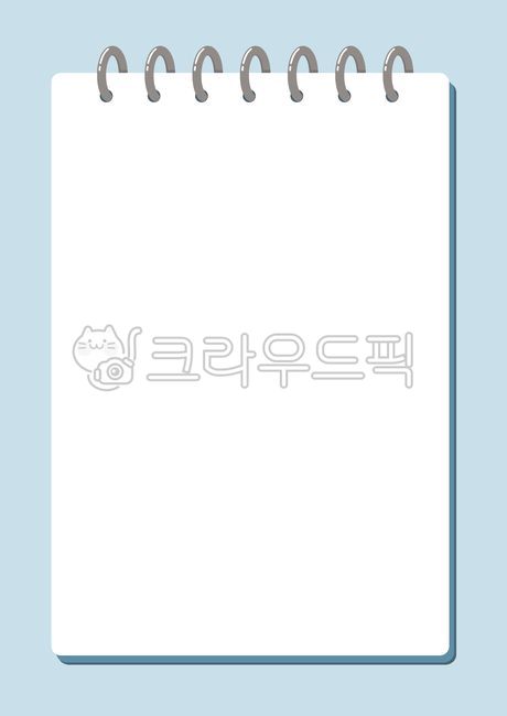 연습장, 종합장, 스케치북, 스프링노트, 노트, 사진,이미지,일러스트,캘리그라피 - 묭구작가