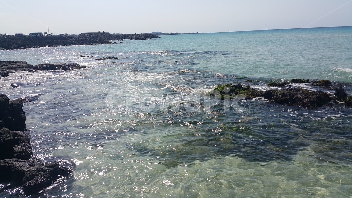 제주도바다,맑은바다,햇살바다,푸른바다,현무암,여름,조용한바다,고요한바다,힐링,생각,여유로움,잔잔한파도,잔잔한바다,에메랄드바다