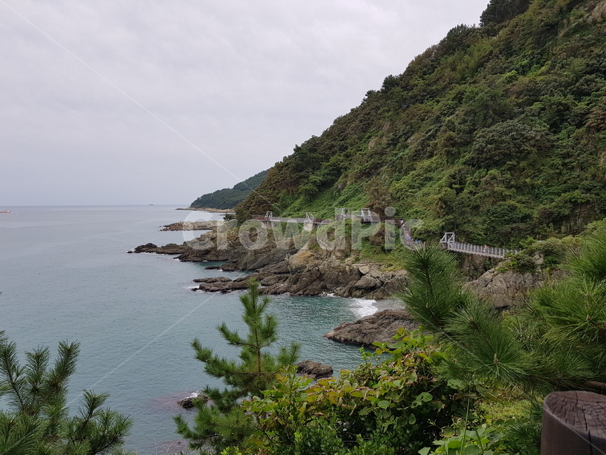 바다,해안,절벽,산책로,부산,전경,산